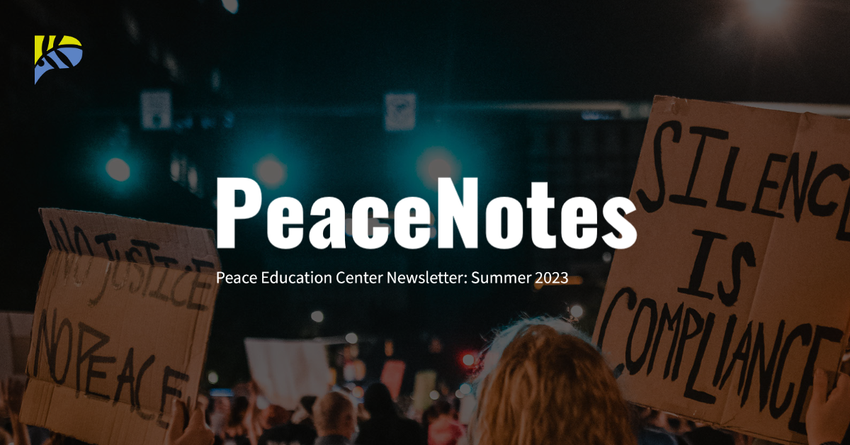 Peace Notes Summer 2023