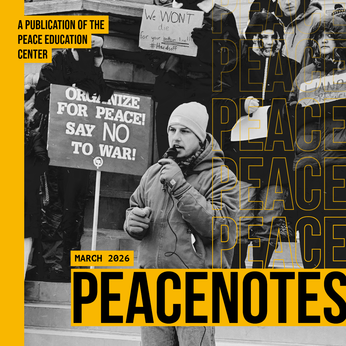 PeaceNotes Spring 2026