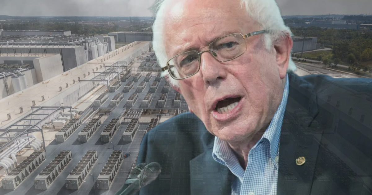 SANDERS: WE NEED MORATORIUM ON DATA CENTER CONSTRUCTION, AI